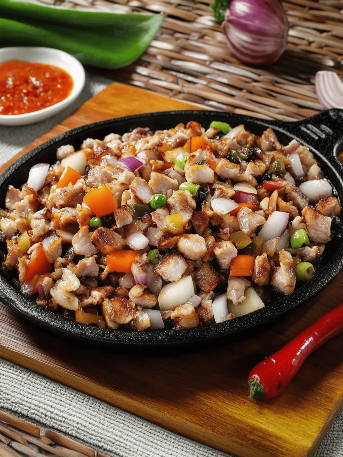 Crispy Sisig