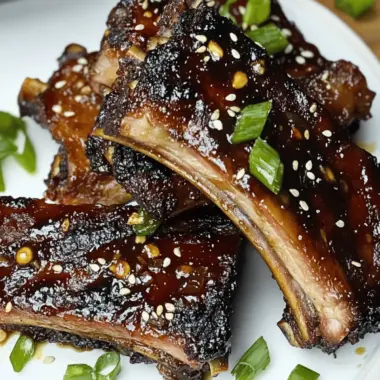 Sticky Asian-Inspired Ribs