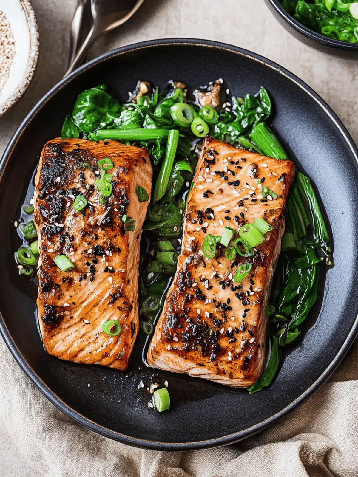 Miso Butter Salmon