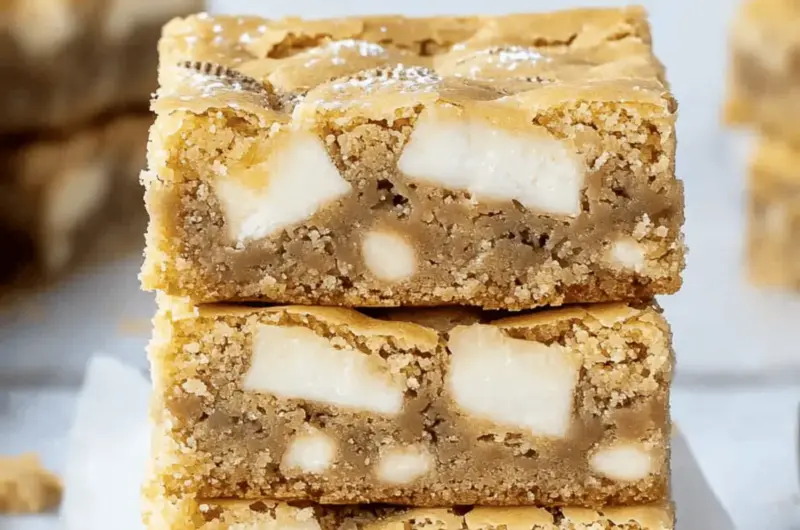 Golden Oreo Blondies