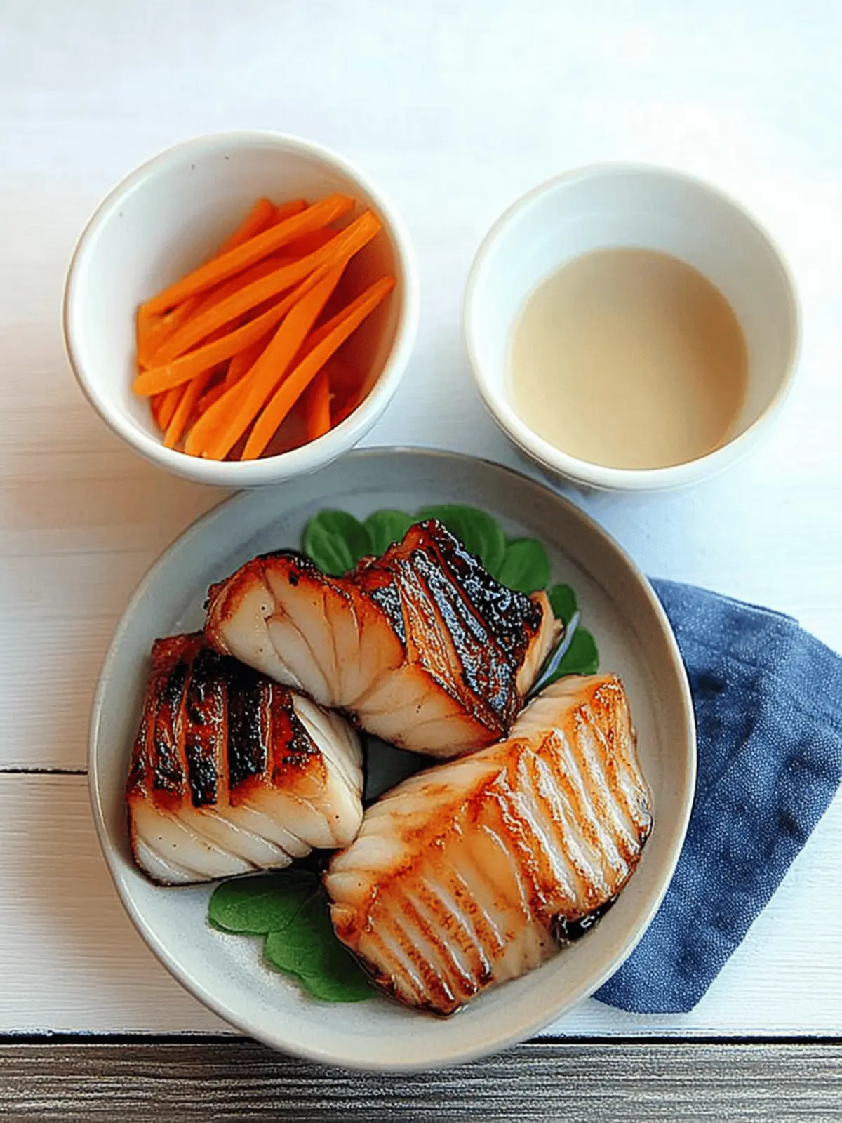 Nobu’s Miso-Marinated Black Cod