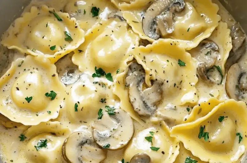Mushroom Ravioli Sauce