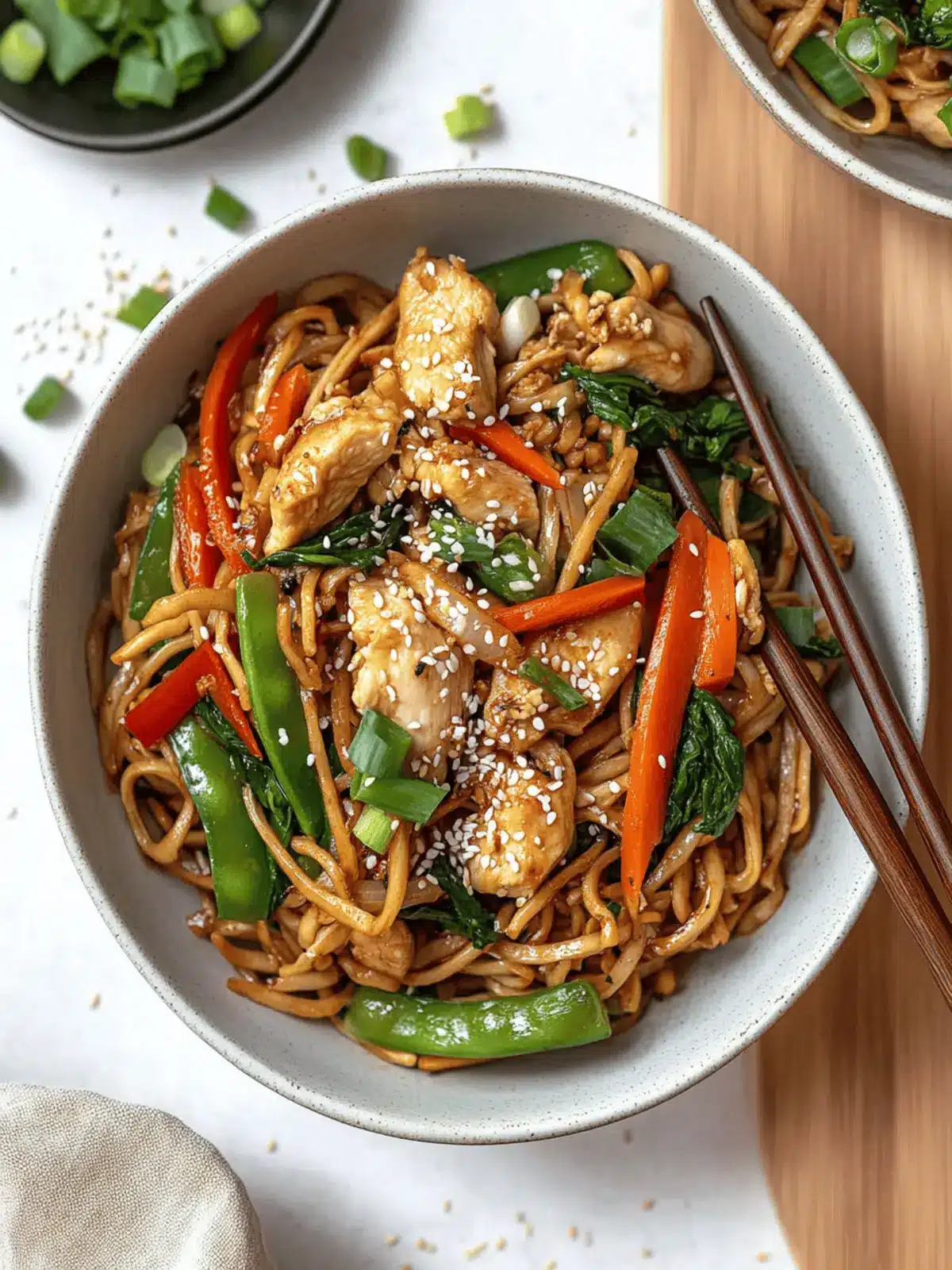 Gluten Free Chicken Lo Mein That Tastes Like Home Cooked Heaven 4 Gluten Free Chicken Lo Mein
