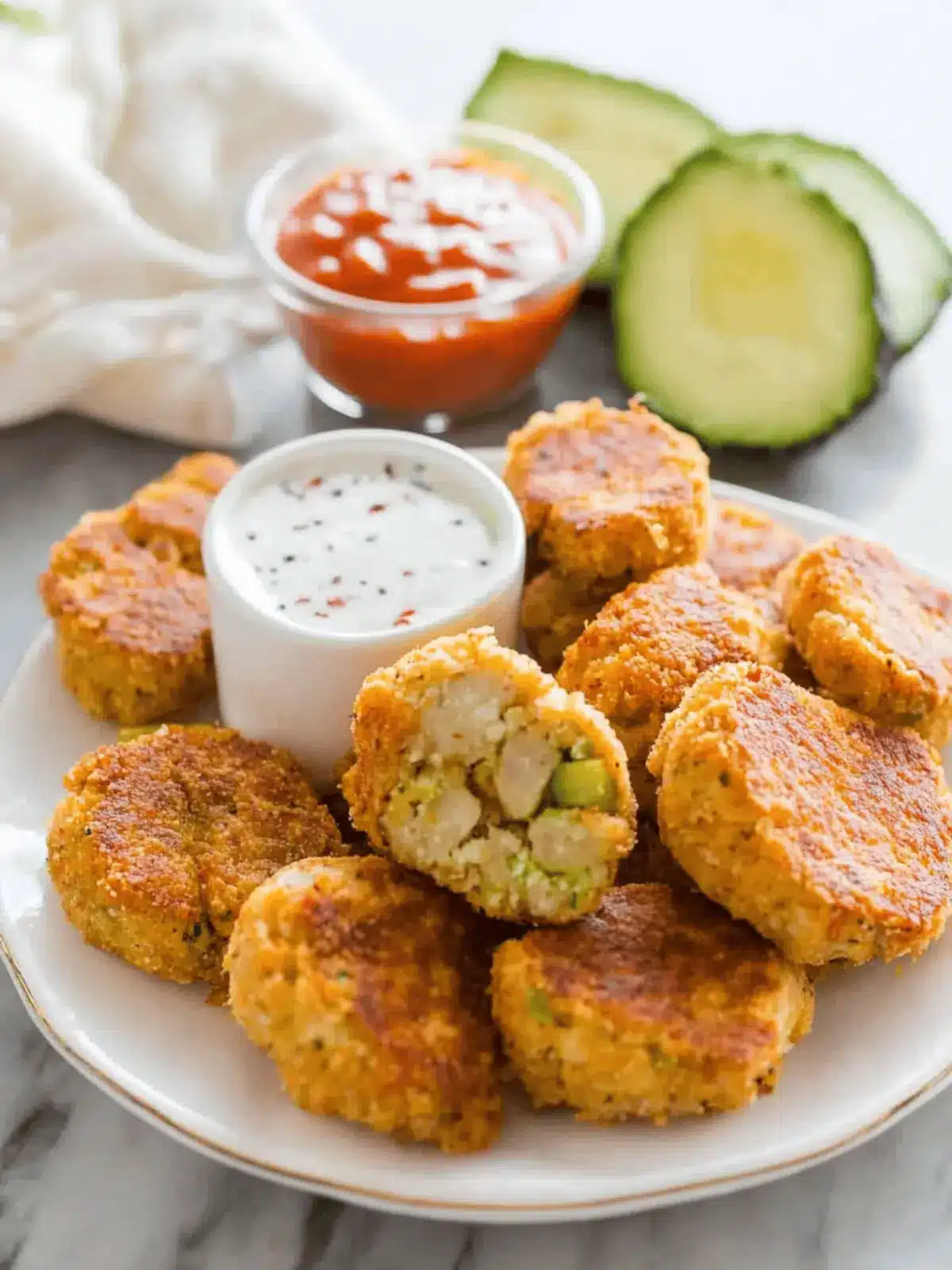 Crispy Chickpea Vegetable Nuggets for Guilt-Free Snacking 4 Chickpea Vegetable Nuggets