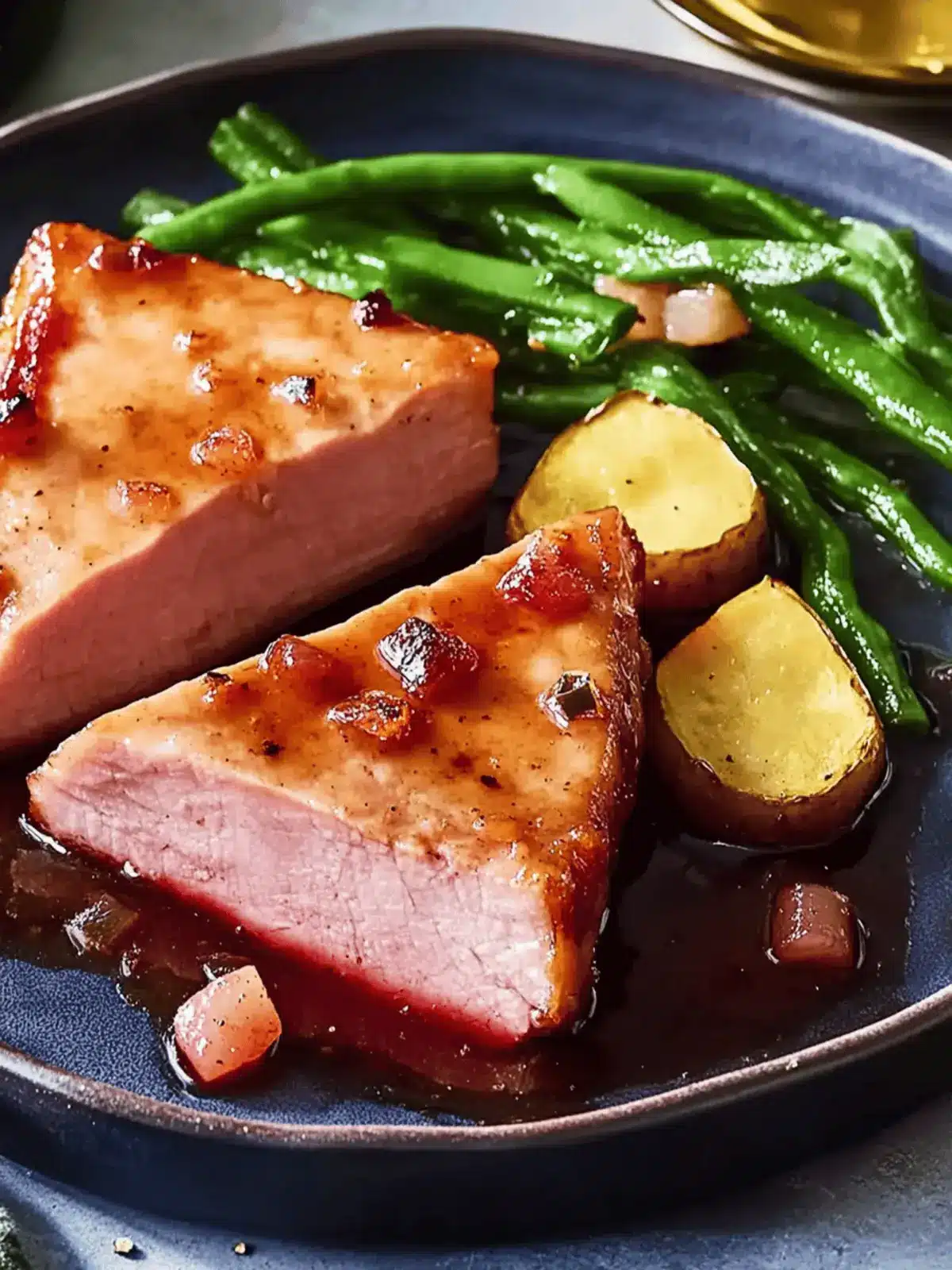 Mouthwatering Brown Sugar Ham Steak in Just 15 Minutes 4 Brown Sugar Ham Steak