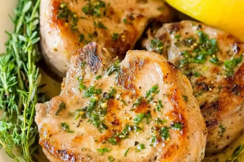 Baked Boneless Pork Chops