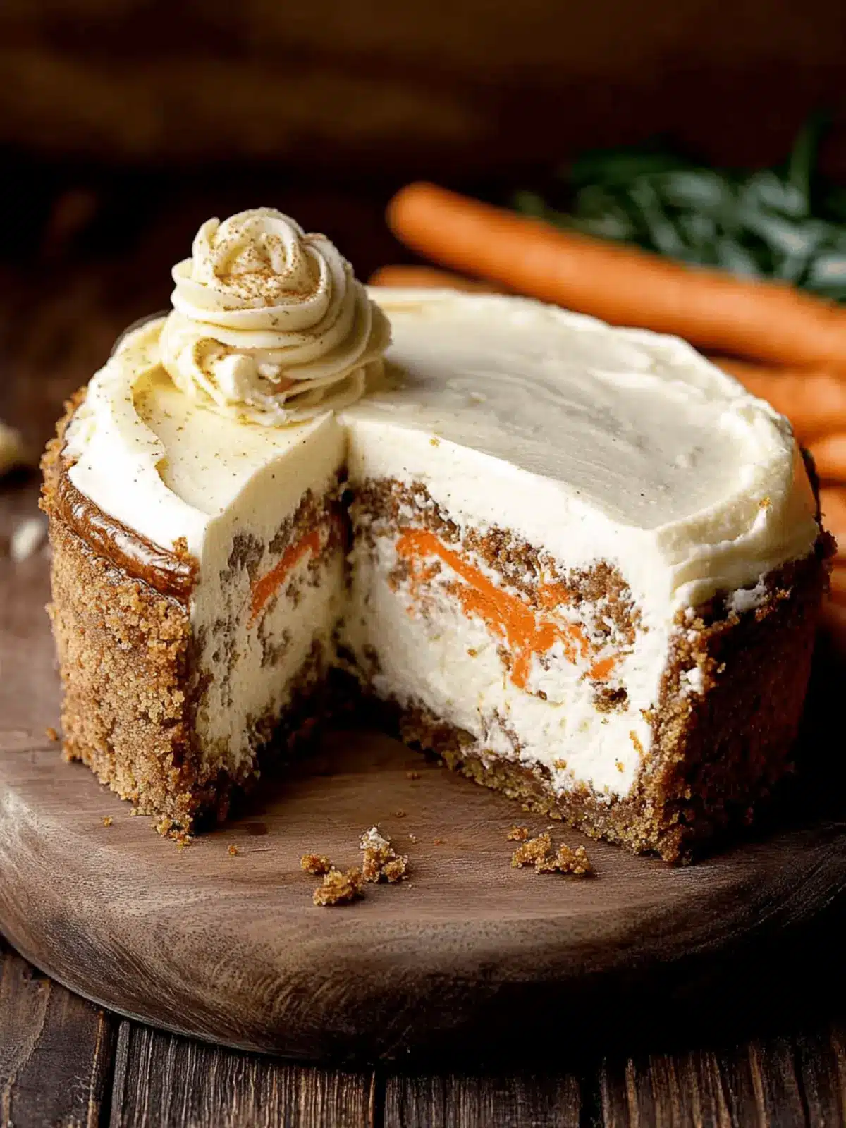 Irresistible Carrot Cake Cheesecake You'll Crave Again and Again 4 Carrot Cake Cheesecake