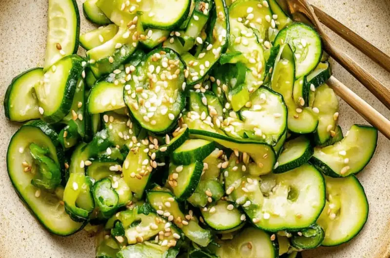Korean Zucchini Side Dish