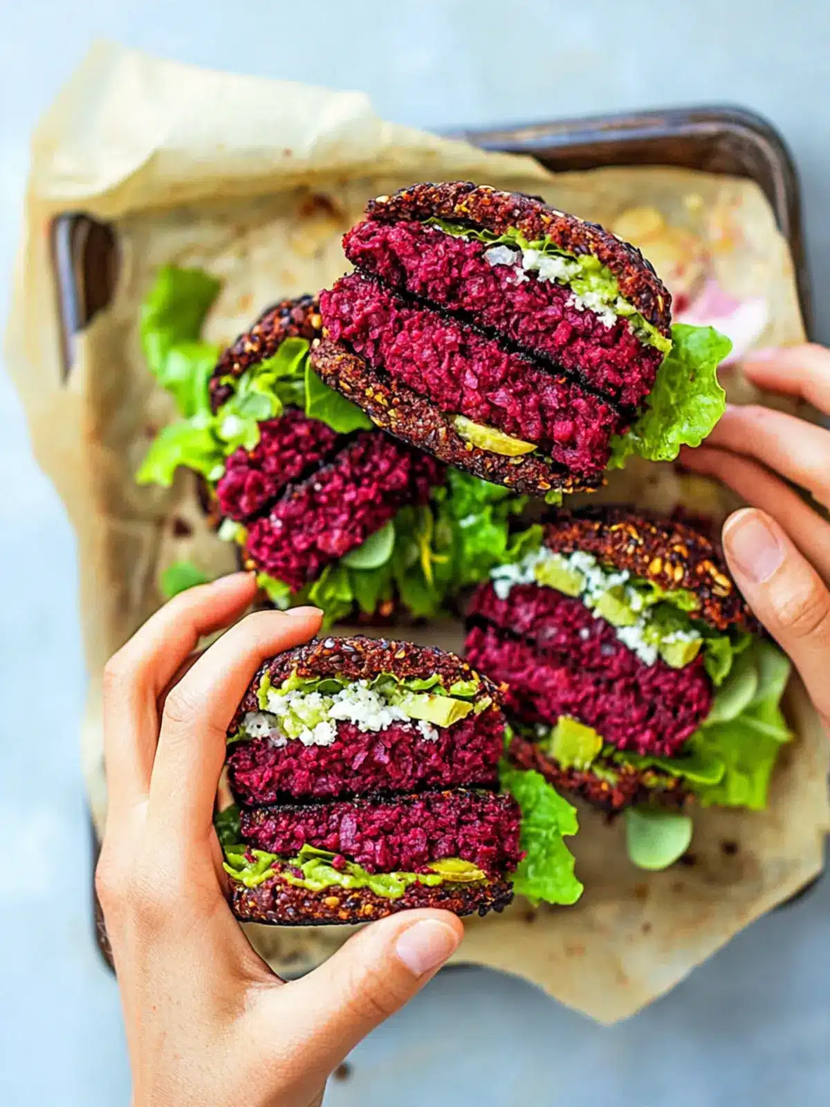 Delicious Plant-Based Bomb Beet Burgers You’ll Love 2 Plant-Based Bomb Beet Burgers