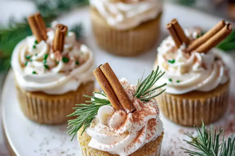 No-Bake Gingerbread Cheesecake Cups