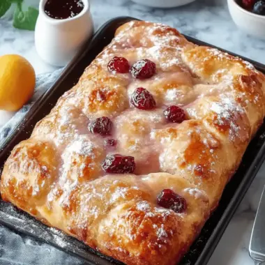 Perfect Jam Donut Focaccia: Your New Weekend Indulgence 9 Perfect Jam Donut Focaccia