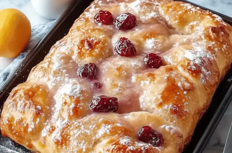 Perfect Jam Donut Focaccia
