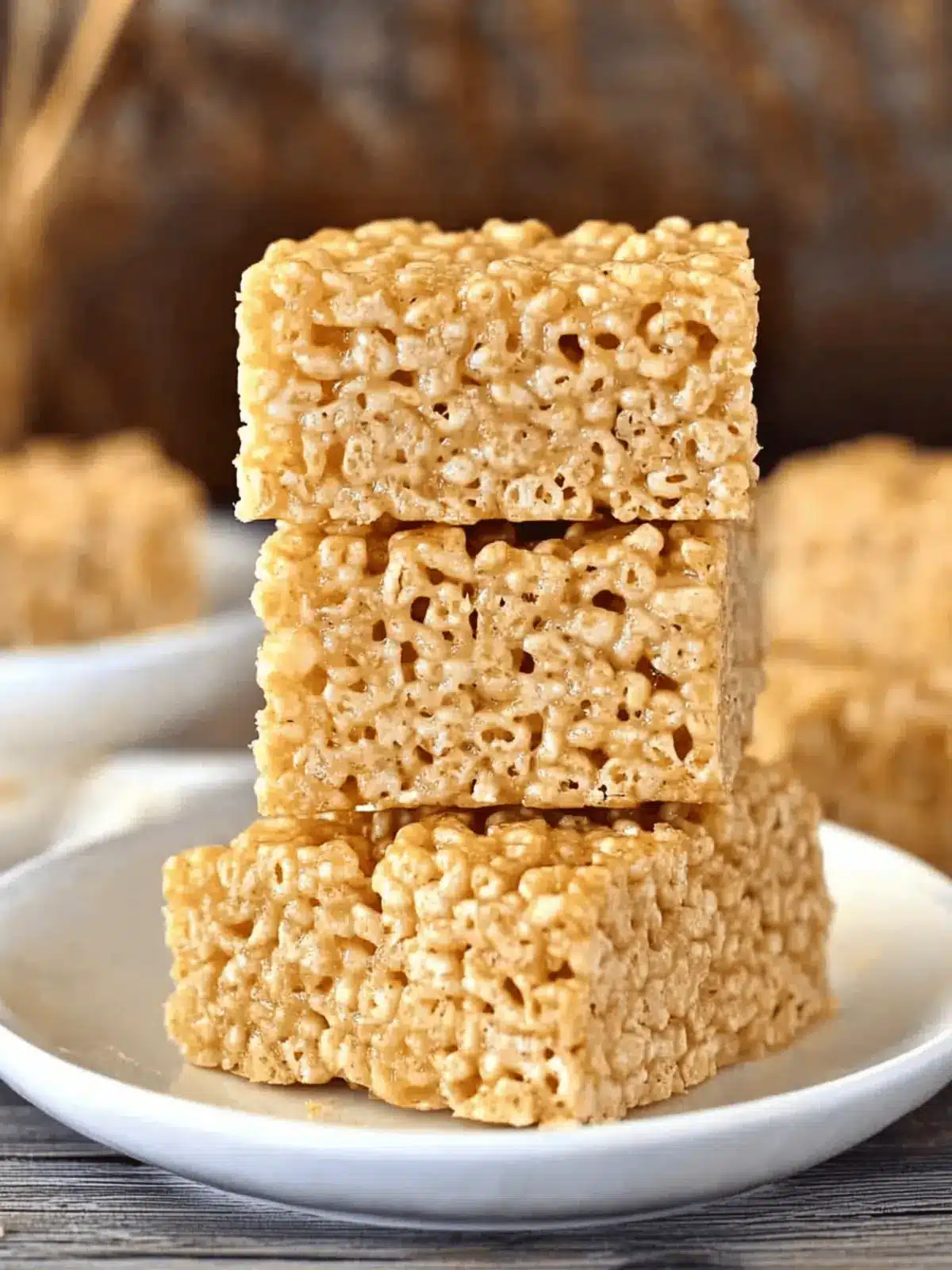 Biscoff Rice Krispie Treats