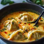 Coconut Curry Soup With Dumplings
