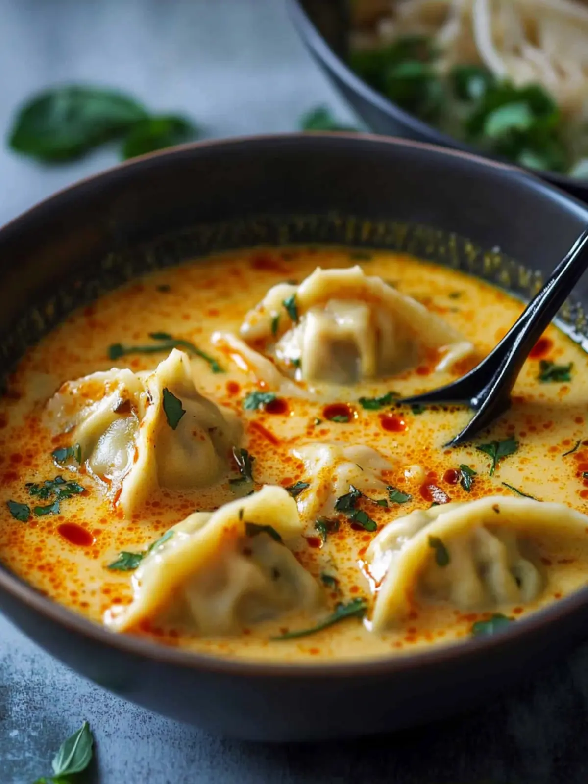 Coconut Curry Soup With Dumplings to Warm Your Soul 5 Coconut Curry Soup With Dumplings