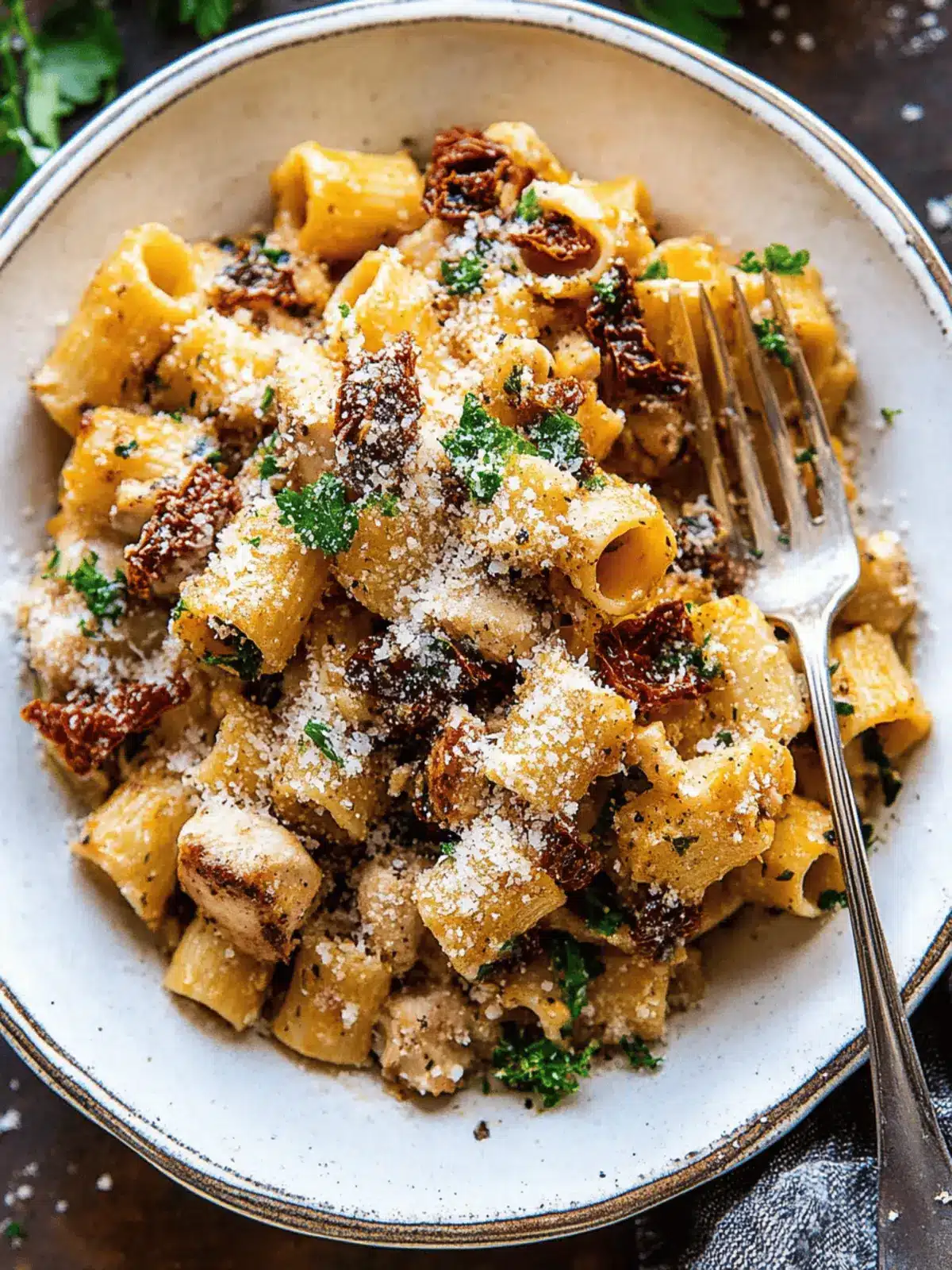 Roasted Butternut Squash and Sun-Dried Tomato Chicken Pasta Bliss 4 Roasted Butternut Squash and Sun-Dried Tomato Chicken Pasta