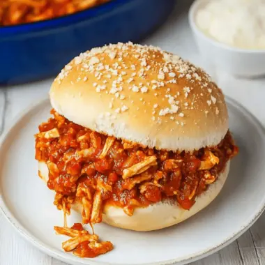 Savor Chicken Parmesan Sloppy Joes for a Comforting Meal 10 Chicken Parmesan Sloppy Joes