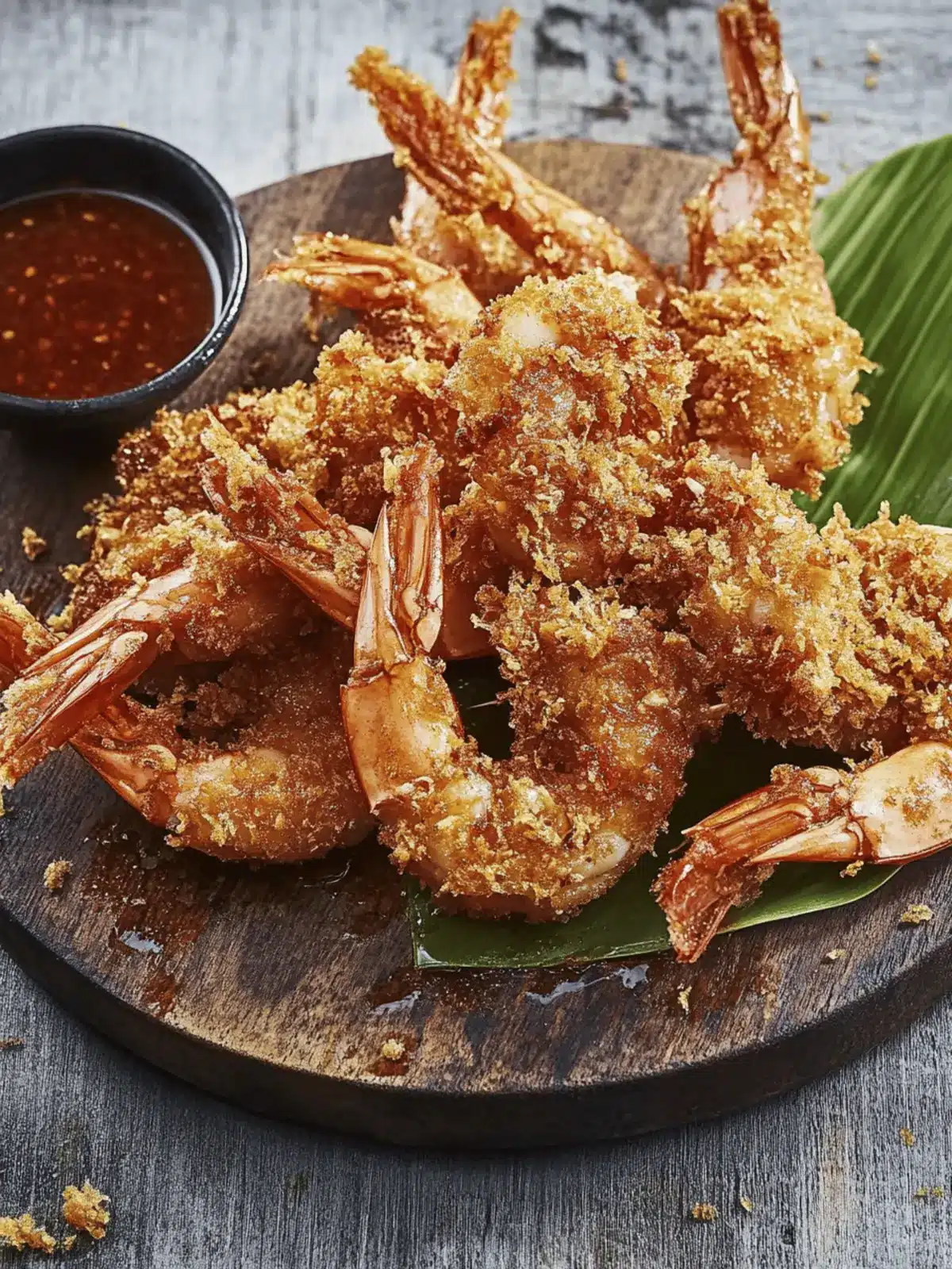 Bali Prawns with Crunchy Cornflake Coating & Zesty Chutney 2 Bali Prawns