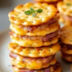 Ritz Cracker Party Sandwiches