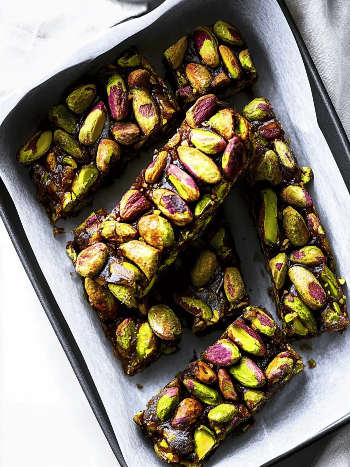 Irresistible 5-Ingredient Crunchy Pistachio Bars Recipe 3 5-Ingredient Crunchy Pistachio Bars