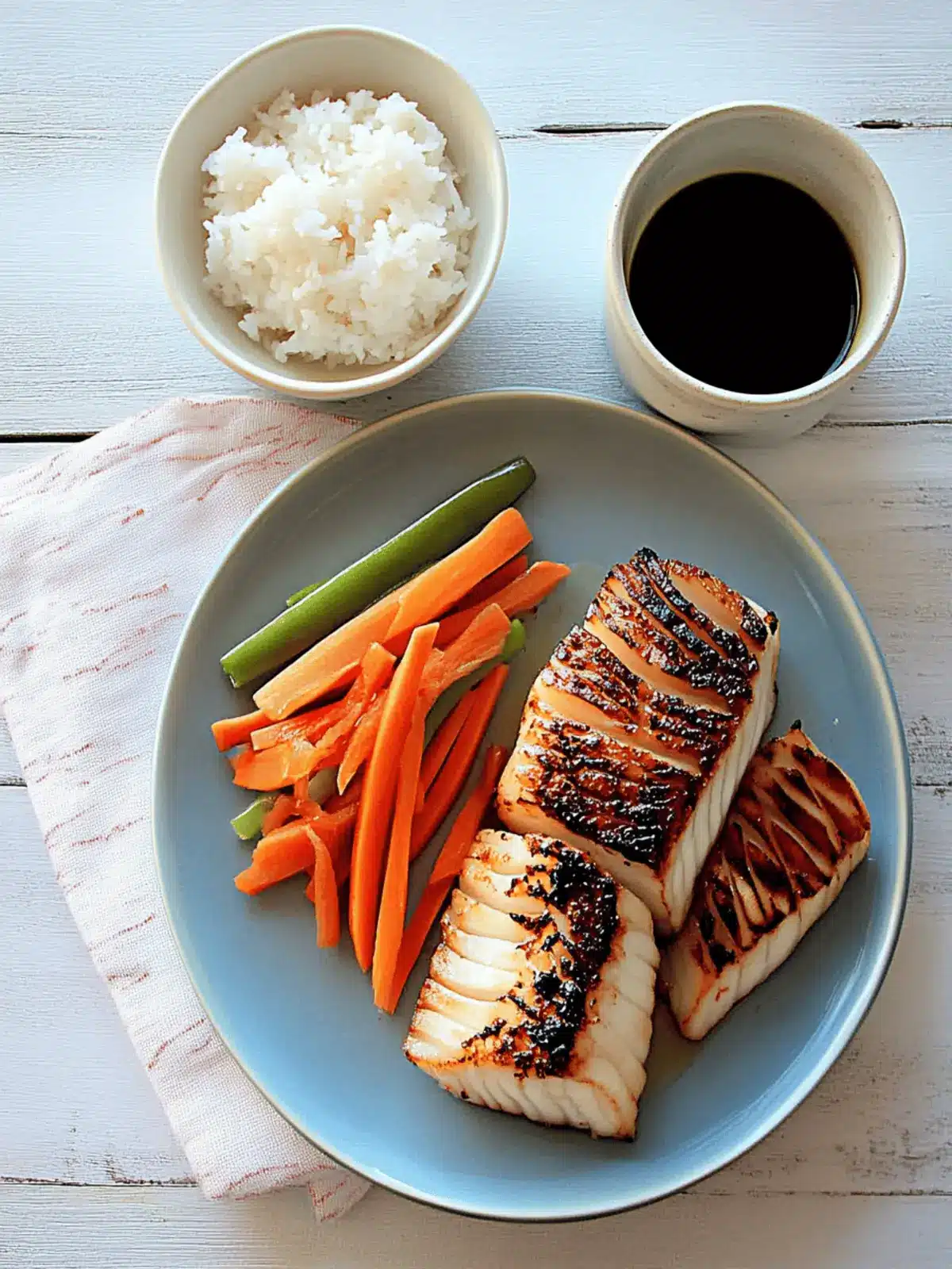 Nobu’s Miso-Marinated Black Cod