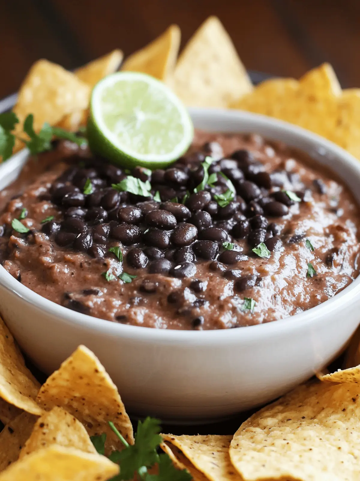 5-Minute Black Bean Dip