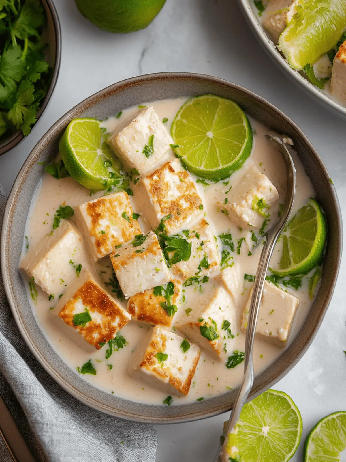 Crispy Coconut Lime Tofu: A Flavor-Packed Delight 2 Coconut Lime Tofu