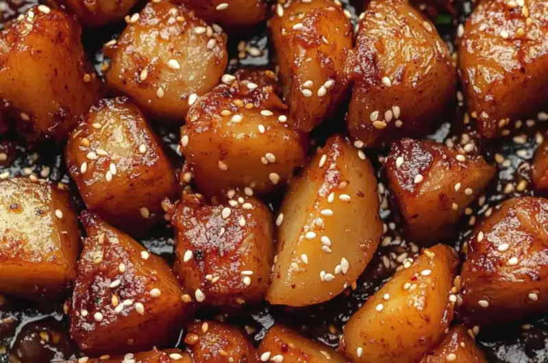 Korean Braised Potatoes
