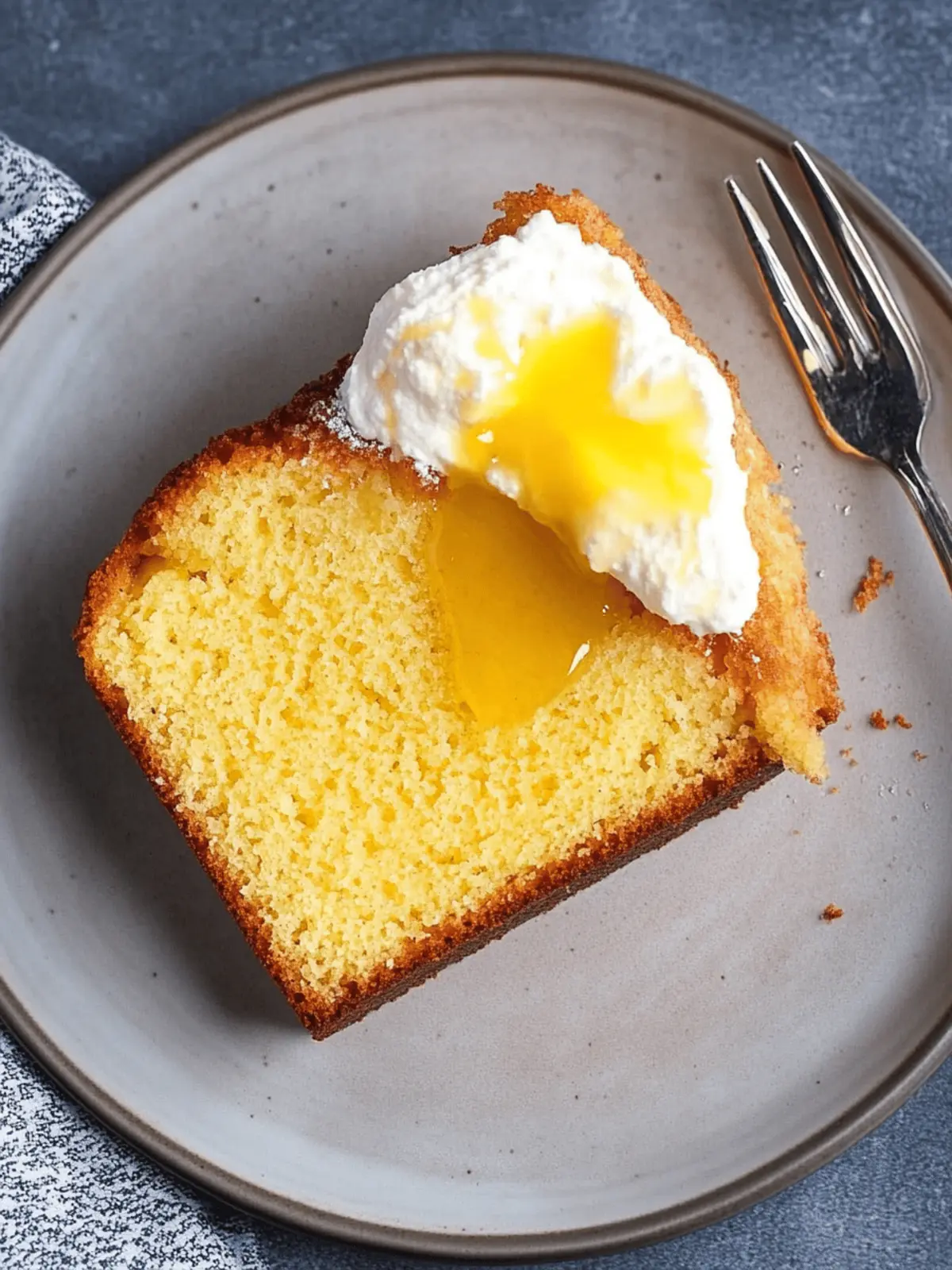 Breadmaker Lemon Ricotta Cake