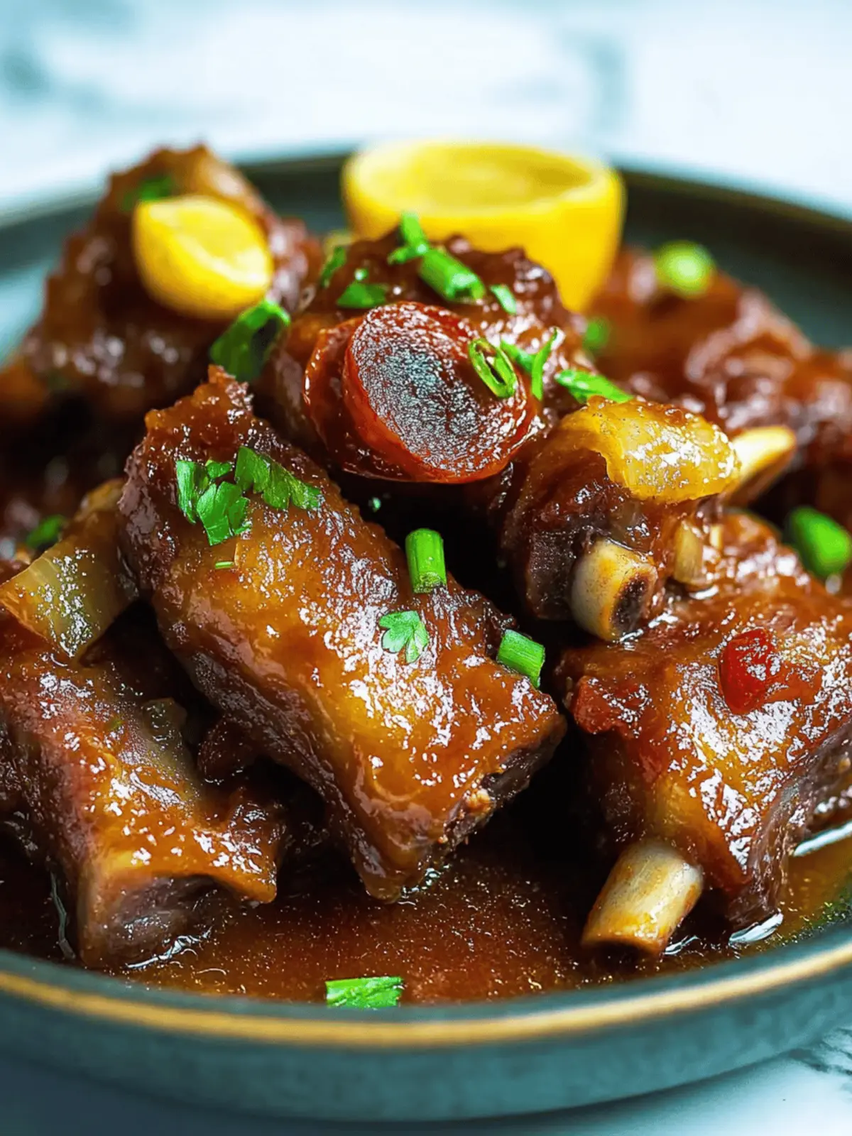 Irresistible Braised Pork Spare Ribs in Coconut Bliss 3 Braised Pork Spare Ribs