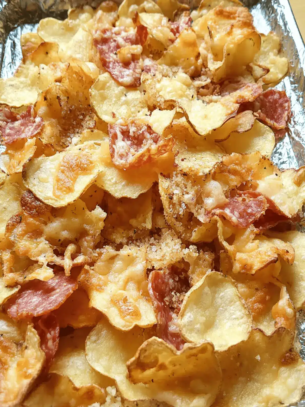 Baked Charcuterie Potato Chips