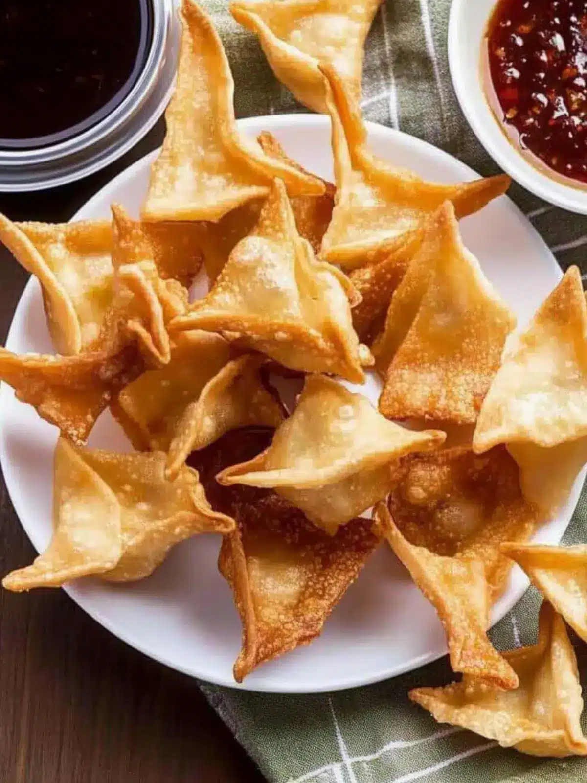Crispy Crab Rangoon: Homemade Joy in Every Bite 2 Crab Rangoon