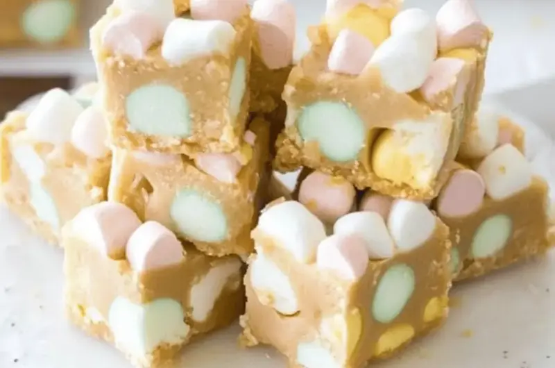 Confetti Squares – Peanut Butter Marshmallow Squares