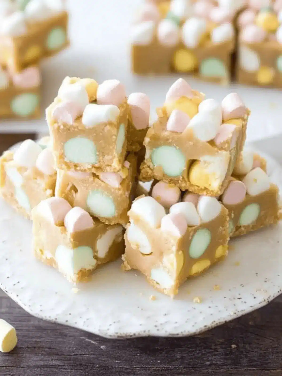 Confetti Squares – Peanut Butter Marshmallow Squares