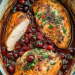 Roast Turkey Breast with Saucy Cranberry Sauce