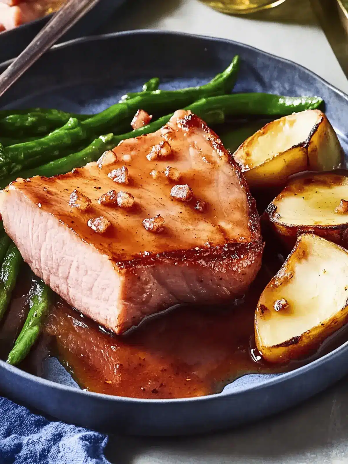 Mouthwatering Brown Sugar Ham Steak in Just 15 Minutes 2 Brown Sugar Ham Steak