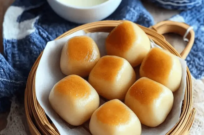 Fried Mantou with Condensed Milk