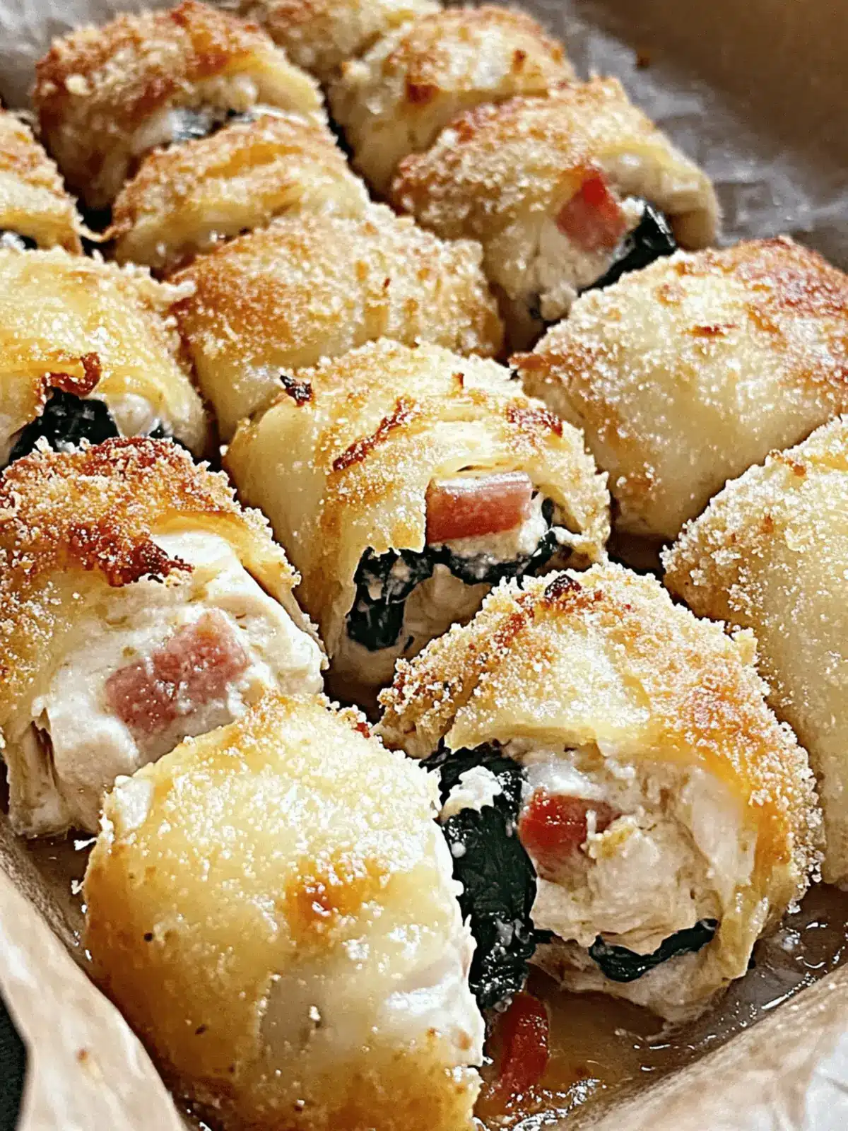 Irresistible Chicken Involtini with Spinach, Speck, and Asiago 2 Chicken Involtini with Spinach, Speck, and Asiago