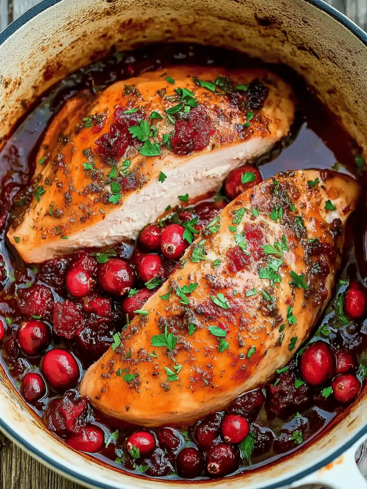 Savory Roast Turkey Breast with Saucy Cranberry Bliss 4 Roast Turkey Breast with Saucy Cranberry Sauce