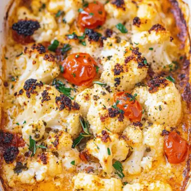 Greek-Inspired Baked Feta & Cauliflower: A Cozy Delight 9 Greek-inspired Baked Feta & Cauliflower