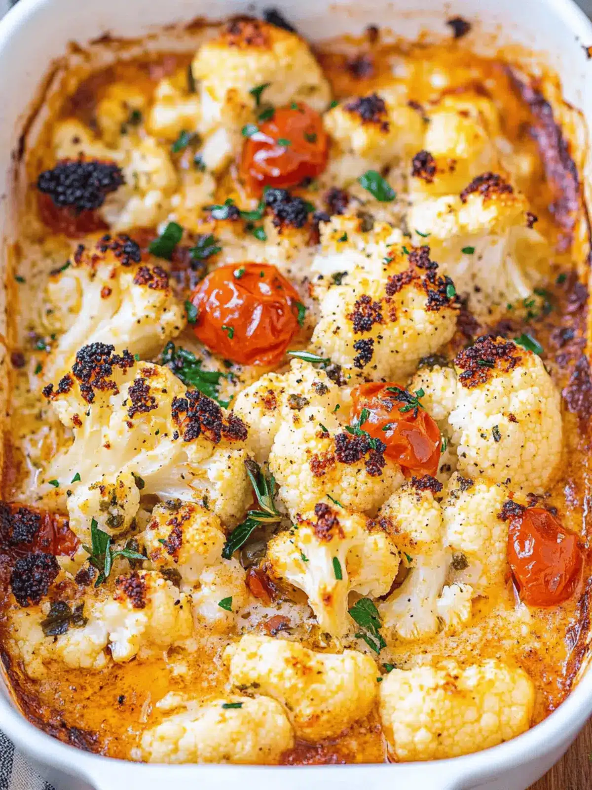 Greek-Inspired Baked Feta & Cauliflower: A Cozy Delight 5 Greek-inspired Baked Feta & Cauliflower
