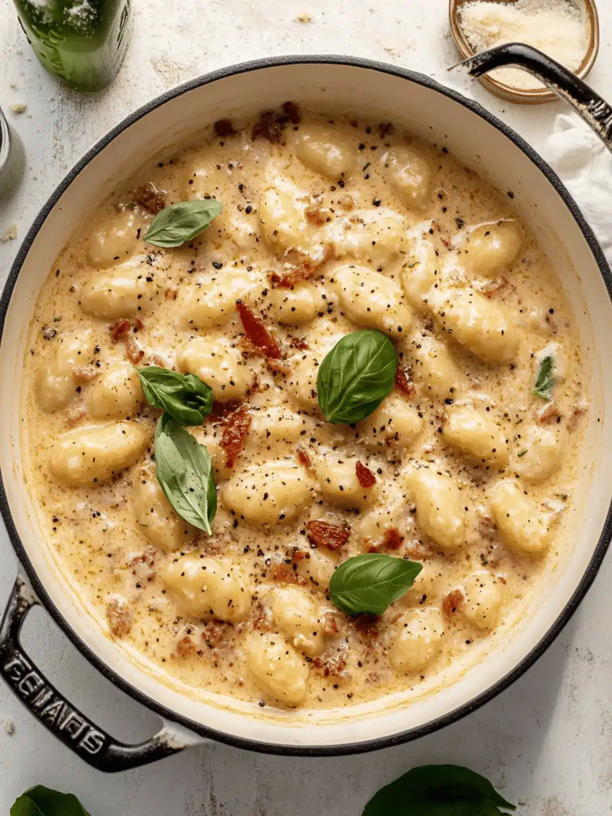Creamy Pancetta Gnocchi
