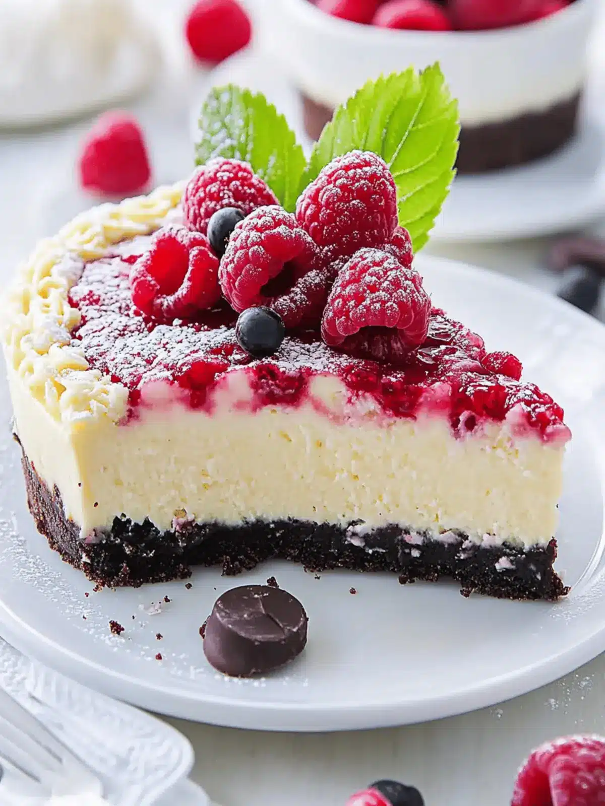 Decadent White Chocolate Raspberry Cheesecake You’ll Adore 5 White Chocolate Raspberry Cheesecake