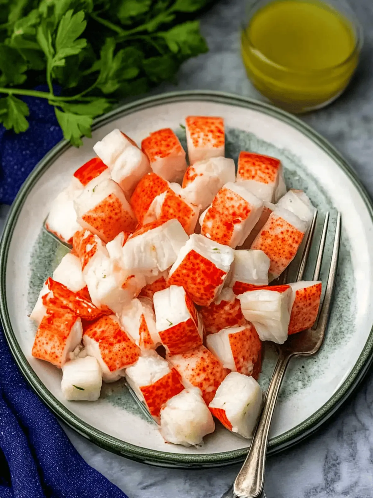 Irresistible Vegan Lobster: King Oyster Mushroom Delight 4 Vegan Lobster