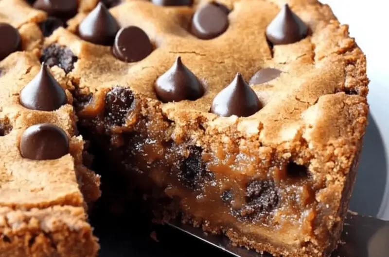 Gooey Deep Dish Cookie Pie