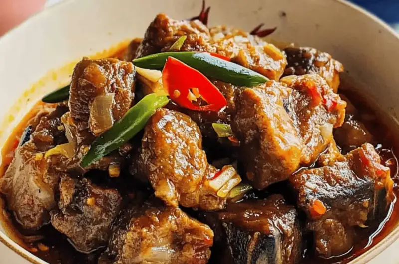 The Best Pork Binagoongan