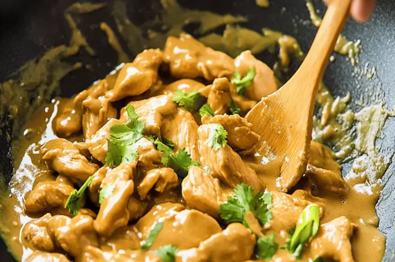 Chinese Satay Chicken Stir Fry