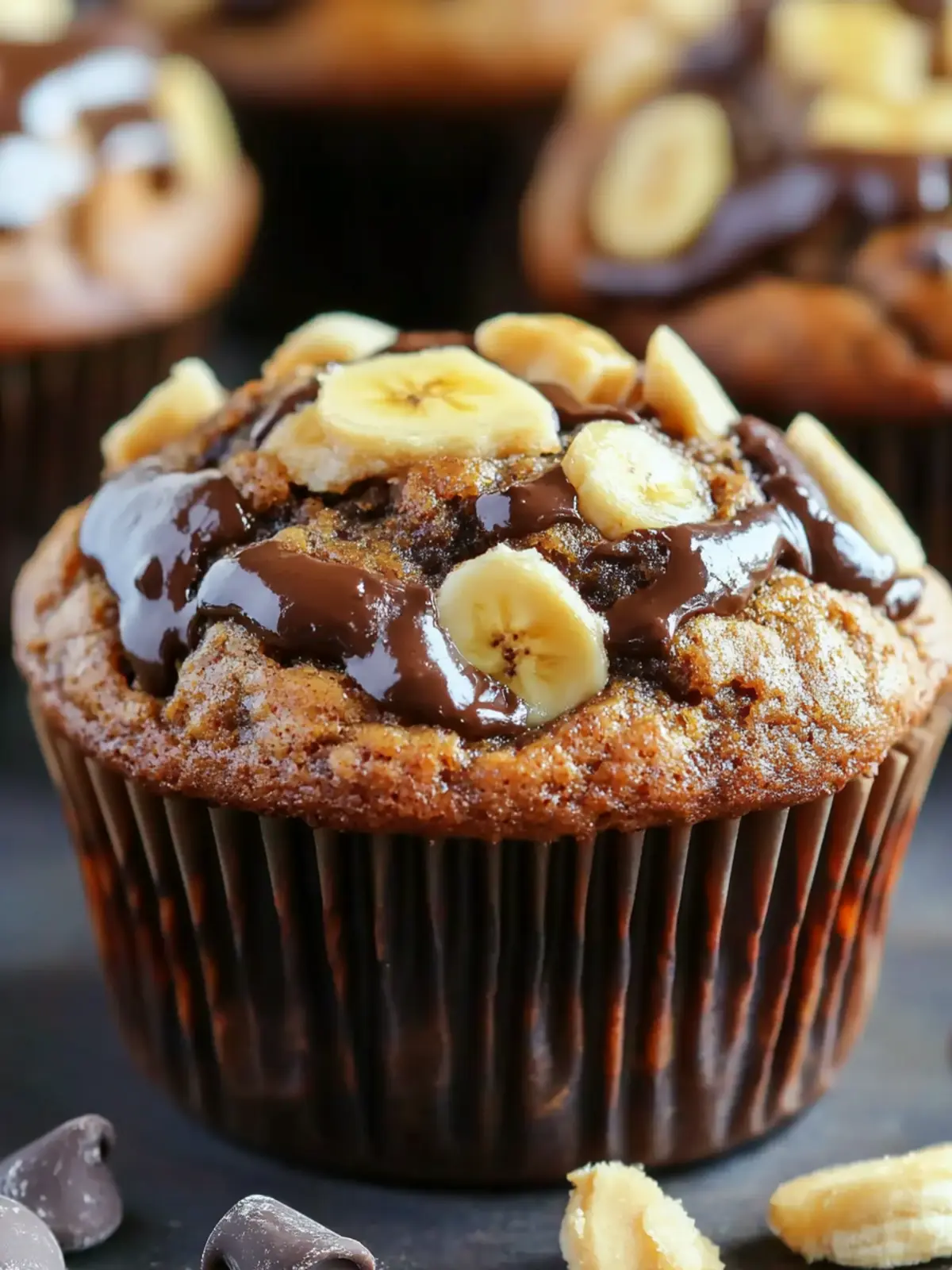 Irresistible Chocolate Peanut Butter Banana Muffins You’ll Love 4 Chocolate Peanut Butter Banana Muffins
