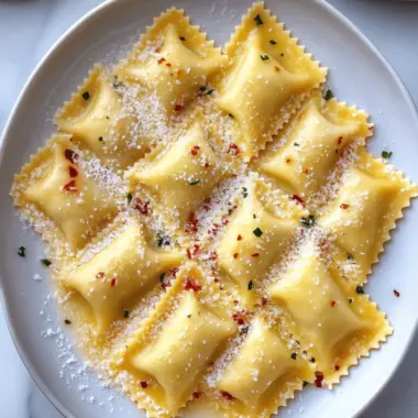 Roasted Garlic & Whipped Ricotta Agnolotti