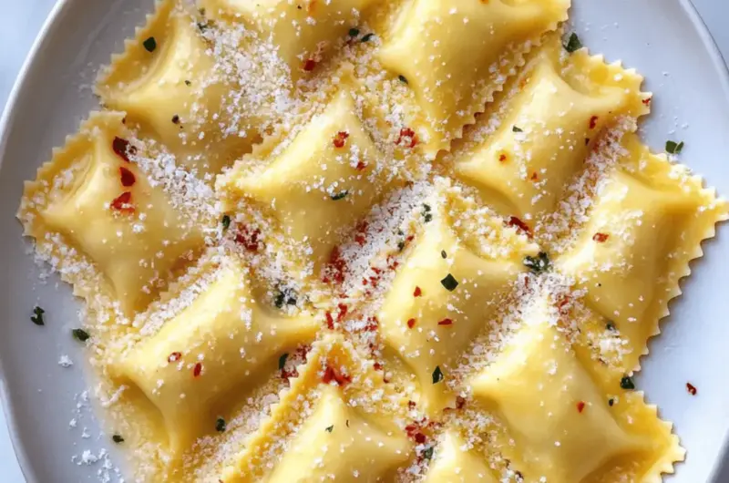 Roasted Garlic & Whipped Ricotta Agnolotti